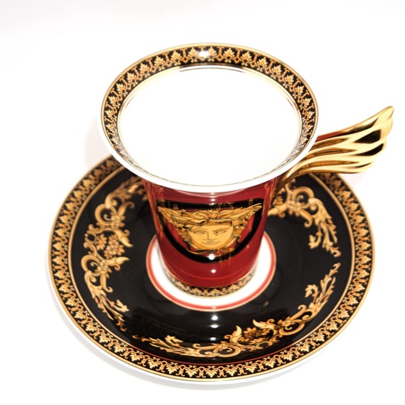 Versace Medusa Coffee Cup & Saucer - Picture 6 of 8
